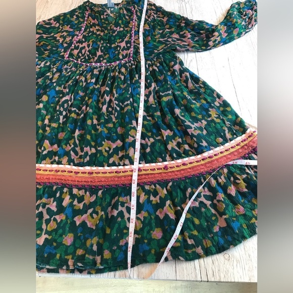 Bl-nk Coterie Embroidered Long SleeveTunic Dress M - Picture 11 of 16